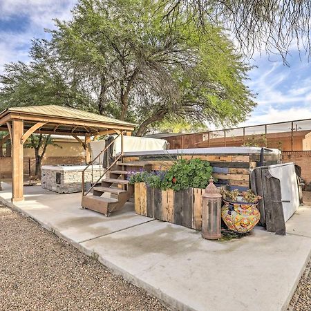 Pet-Friendly Tucson Casita Shared Hot Tub And Porch Villa Buitenkant foto