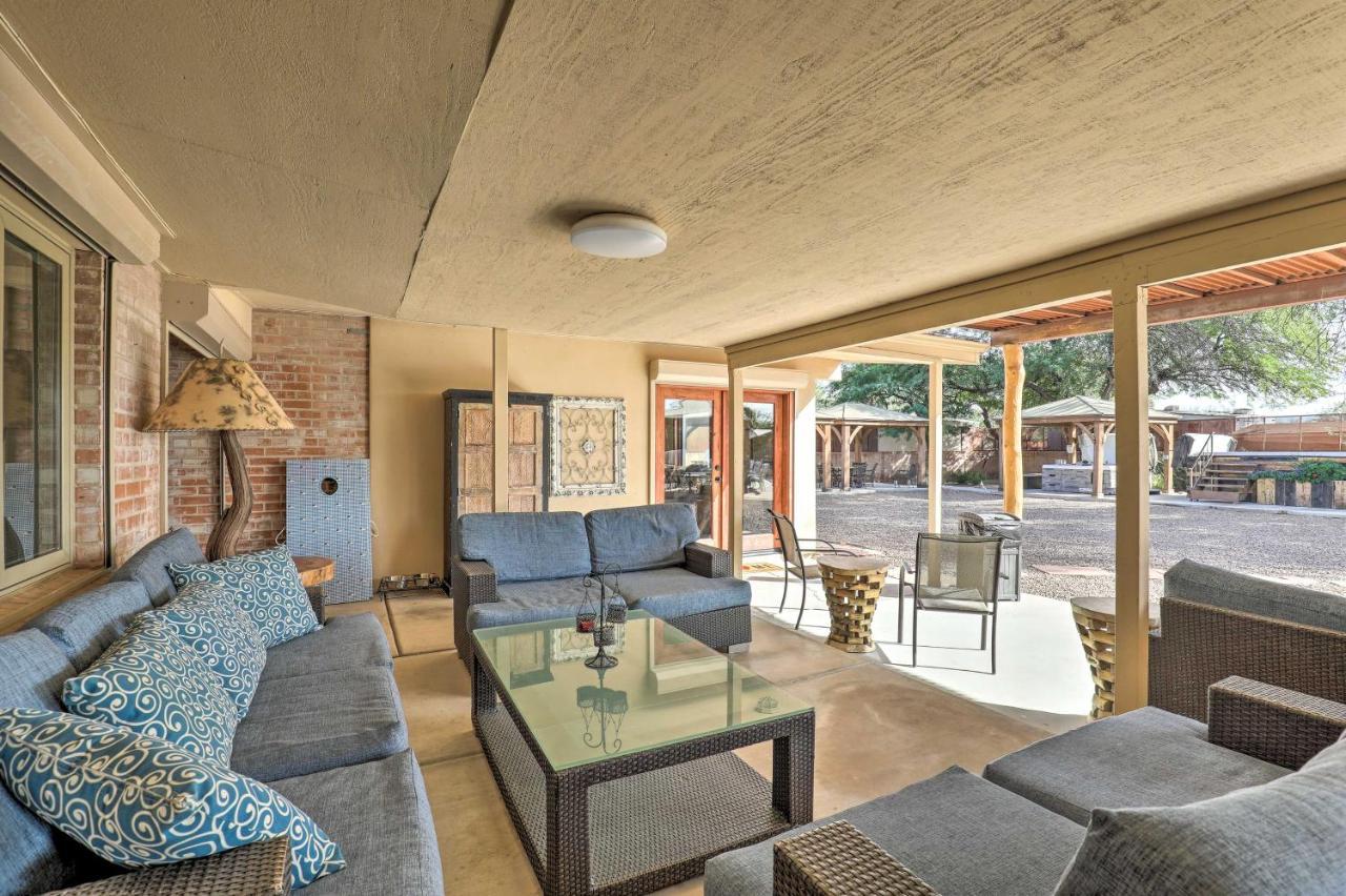 Pet-Friendly Tucson Casita Shared Hot Tub And Porch Villa Buitenkant foto