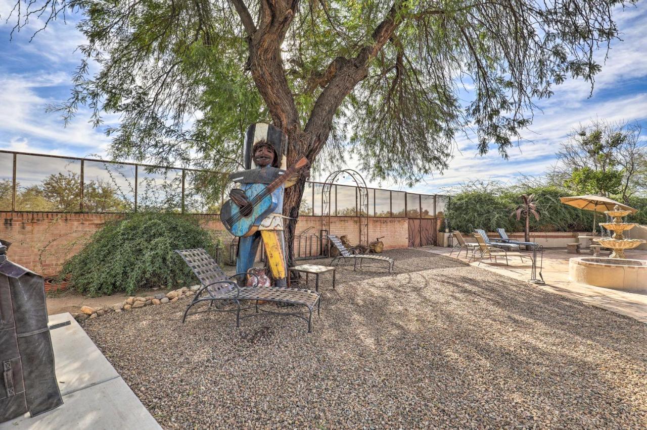 Pet-Friendly Tucson Casita Shared Hot Tub And Porch Villa Buitenkant foto