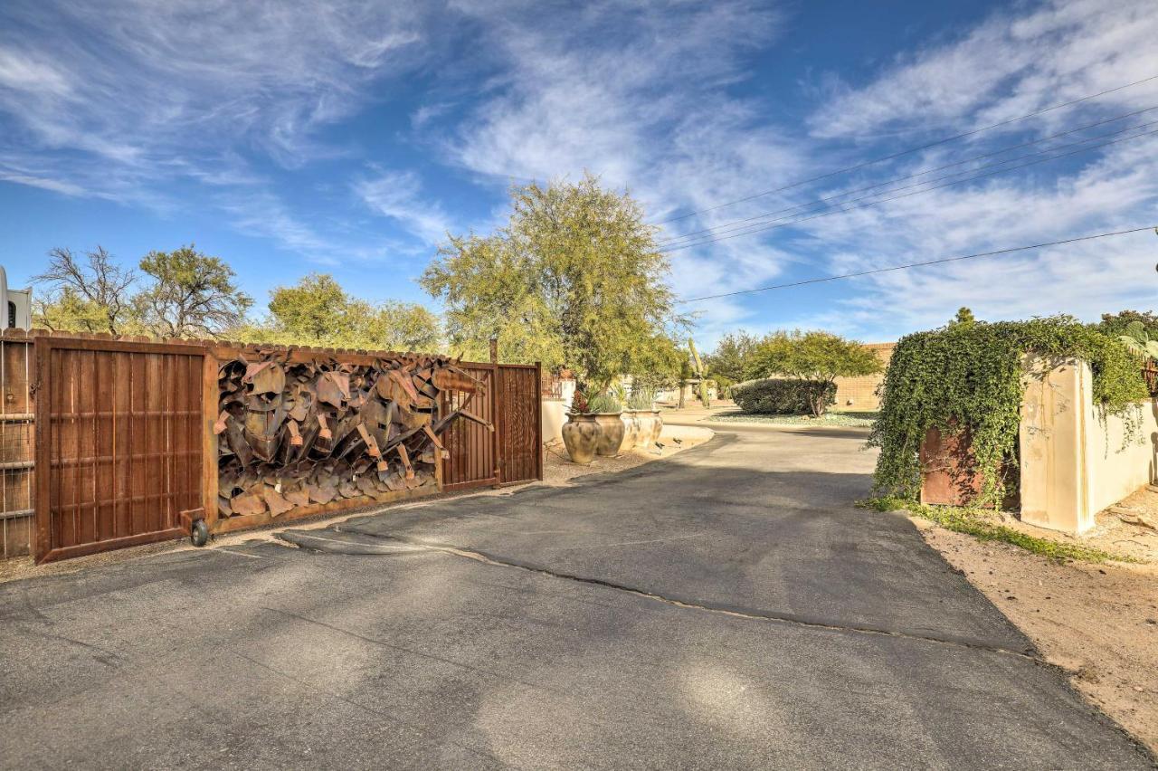 Pet-Friendly Tucson Casita Shared Hot Tub And Porch Villa Buitenkant foto